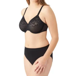 Wacoal Brasier Con Varilla Minimizer Visual Effects -Tienda Barata Femvesti 35921725 NEGRO x4