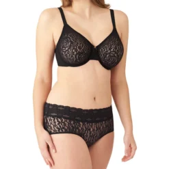 Wacoal Brasier Copa Suave Halo 7 Wacoal Brasier Copa Suave Halo -Tienda Barata Femvesti 37770995 NEGRO x4