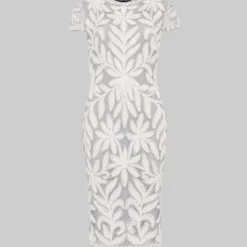 Vestido Midi Con Bordados Isobel Tapewor Mujer -Tienda Barata Femvesti 40953369 x4