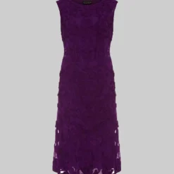 Vestido Midi Sin Mangas Con Bordado Florales Orelia Mujer -Tienda Barata Femvesti 42093852 x3