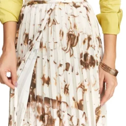 ADOLFO DOMINGUEZ Falda Midi De Corte A Plisada Mujer -Tienda Barata Femvesti 42141851 x3