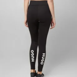 Leggings Hugo Superelásticos Con Detalles De Logos Mujer -Tienda Barata Femvesti 42239131 x3