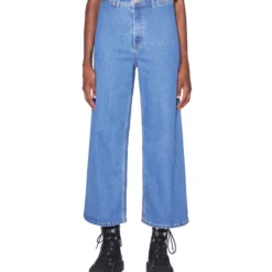 Jeans Culotte Acampanado Mujer