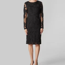 Vestido De Fiesta Midi Con Flores Mujer