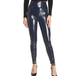 Spanx Leggings Plastificado Mujer