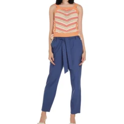 BCBGeneration Blusa Con Rayas Sin Mangas Mujer -Tienda Barata Femvesti 42698715 x3