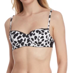 MOSCHINO Brasier De Animalprint Con Varilla En Copa