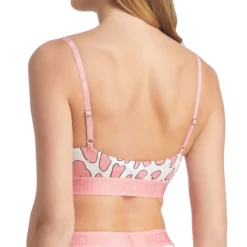 MOSCHINO Top Con Animal Print Sin Copa Mujer -Tienda Barata Femvesti 42704109 x2