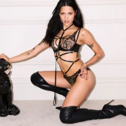 AGENT PROVOCATEUR Negligee Con Encaje -Tienda Barata Femvesti 42716761 x6