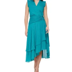 Vestido De Fiesta Midi Mujer