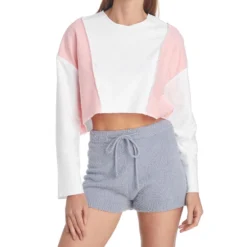 Sudadera Crop Top Pijama UNWIND By Epsilon Mujer