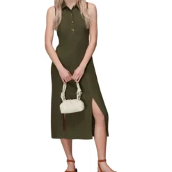 Whistles Vestido Midi Camisero Mujer