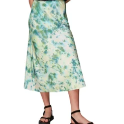Whistles Falda Larga De Corte "A" Tipo Tie Dye Mujer