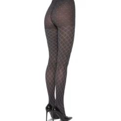 Wolford Medias Geométricas Negras Mujer -Tienda Barata Femvesti 42830556 x3