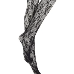 Wolford Medias Con Flores Mujer