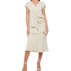 Falda Midi Corte Recto Mujer -Tienda Barata Femvesti 42845490 x3