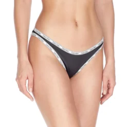 Calvin Klein Bikini Bottom Con Logotipo En Repetición Mujer