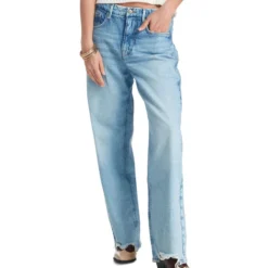 GOOD AMERICAN Jeans 90's Acampanado Azul Mujer