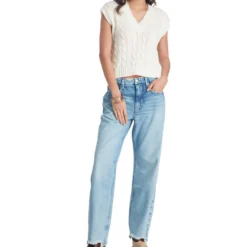 GOOD AMERICAN Jeans 90's Acampanado Azul Mujer -Tienda Barata Femvesti 42852422 x3