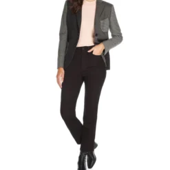 GOOD AMERICAN Jeans Corte Straight Negro Mujer -Tienda Barata Femvesti 42852430 x3