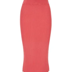 Boss Falda Midi Slim Acanalada Mujer -Tienda Barata Femvesti 42857242 x5