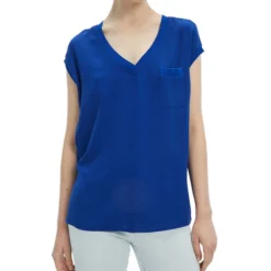 Blusa Manga Corta Mujer