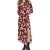 THE KOOPLES Vestido Largo Con Flores Mujer