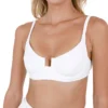 Bikini Top Con Textura Mujer