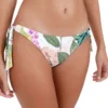 Bikini Bottom Con Flores Mujer