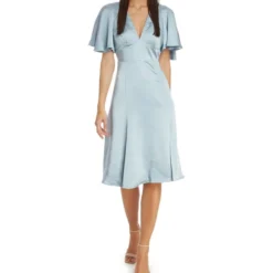 Ted Baker Vestido Maxi Satinado Mujer