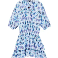 Vilebrequin Vestido De Playa Corto Con Print Flash Flowers Mujer -Tienda Barata Femvesti 42910381 x3