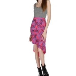 Falda Midi De Corte Regular Mujer -Tienda Barata Femvesti 42918385 x3