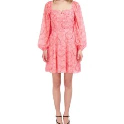 BCBGeneration Vestido Corto Con Corazones Mujer