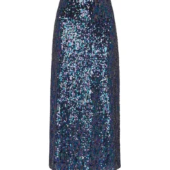 Whistles Falda Larga Corte Recto Con Lentejuelas Mujer -Tienda Barata Femvesti 42936139 x4