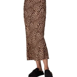 Whistles Falda Larga Corte Recto Animalprint Mujer -Tienda Barata Femvesti 42936230 x3