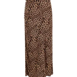 Whistles Falda Larga Corte Recto Animalprint Mujer -Tienda Barata Femvesti 42936230 x4