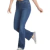 Jeans De Corte Flared Mujer