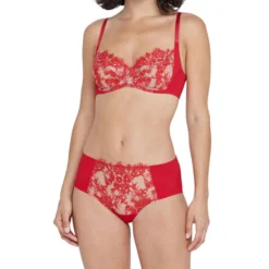 Brasier Con Encaje Y Sin Copa -Tienda Barata Femvesti 42955780 x3