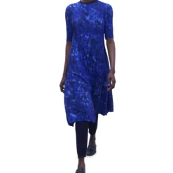 ADOLFO DOMINGUEZ Vestido Midi Estampado Mujer