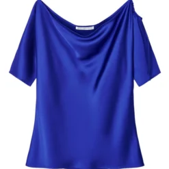 ADOLFO DOMINGUEZ Blusa Manga Corta Mujer -Tienda Barata Femvesti 42973656 x5