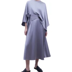 ADOLFO DOMINGUEZ Falda Midi Corte "A" Mujer -Tienda Barata Femvesti 42973699 x3