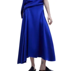 ADOLFO DOMINGUEZ Falda Larga Corte Recto Mujer