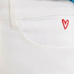 Desigual Jeans Lia Skinny Blanco Mujer -Tienda Barata Femvesti 43001214 x5