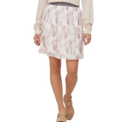 Armani Exchange Falda Corta De Corte "A" Degradado Mujer