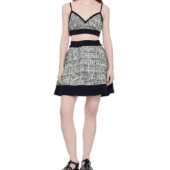 Sandro Falda Corta De Corte "A " Mujer