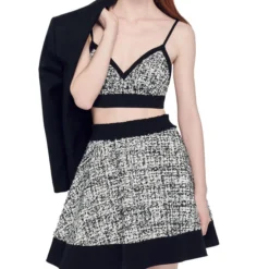 Sandro Falda Corta De Corte "A " Mujer -Tienda Barata Femvesti 43007345 x4