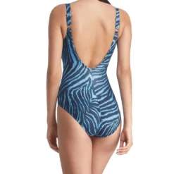Maillot Estampado De Animal Print Mujer -Tienda Barata Femvesti 43009123 x2