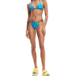 Desigual Bikini Bottom Reversible Con Flores Mujer -Tienda Barata Femvesti 43010528 x3