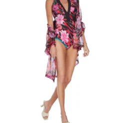 Traje De Baño Floral Multicolor Mujer -Tienda Barata Femvesti 43012063 x3