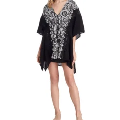 Kaftan Floral Manga Corta Mujer -Tienda Barata Femvesti 43012261 x3